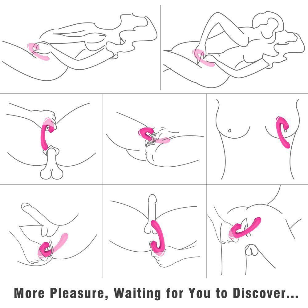 Rabbit Vibrador Dual Succionador Dildo Femenino Clitoris-3