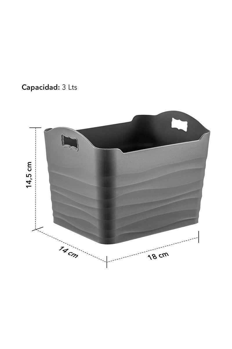 Canasto 3 Lt Hilly Gris-2