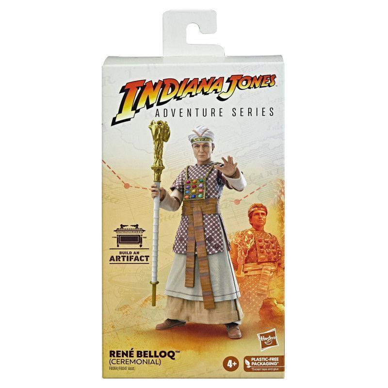 Figura Indiana Jones Adventure Series René Belloq-0