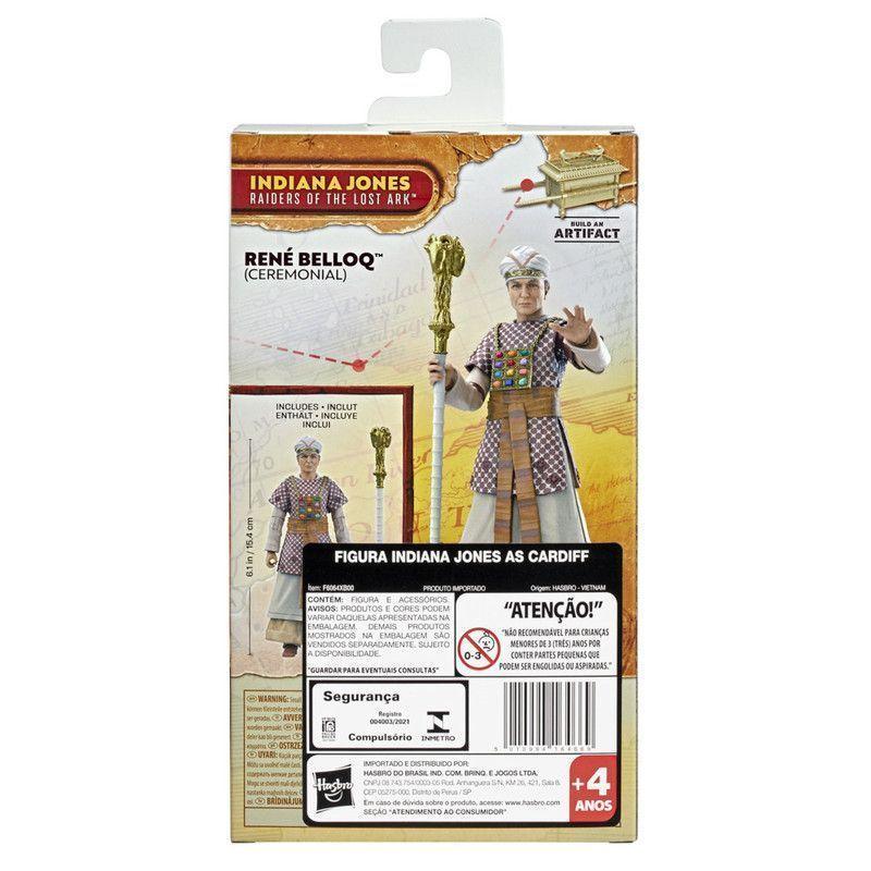 Figura Indiana Jones Adventure Series René Belloq-2