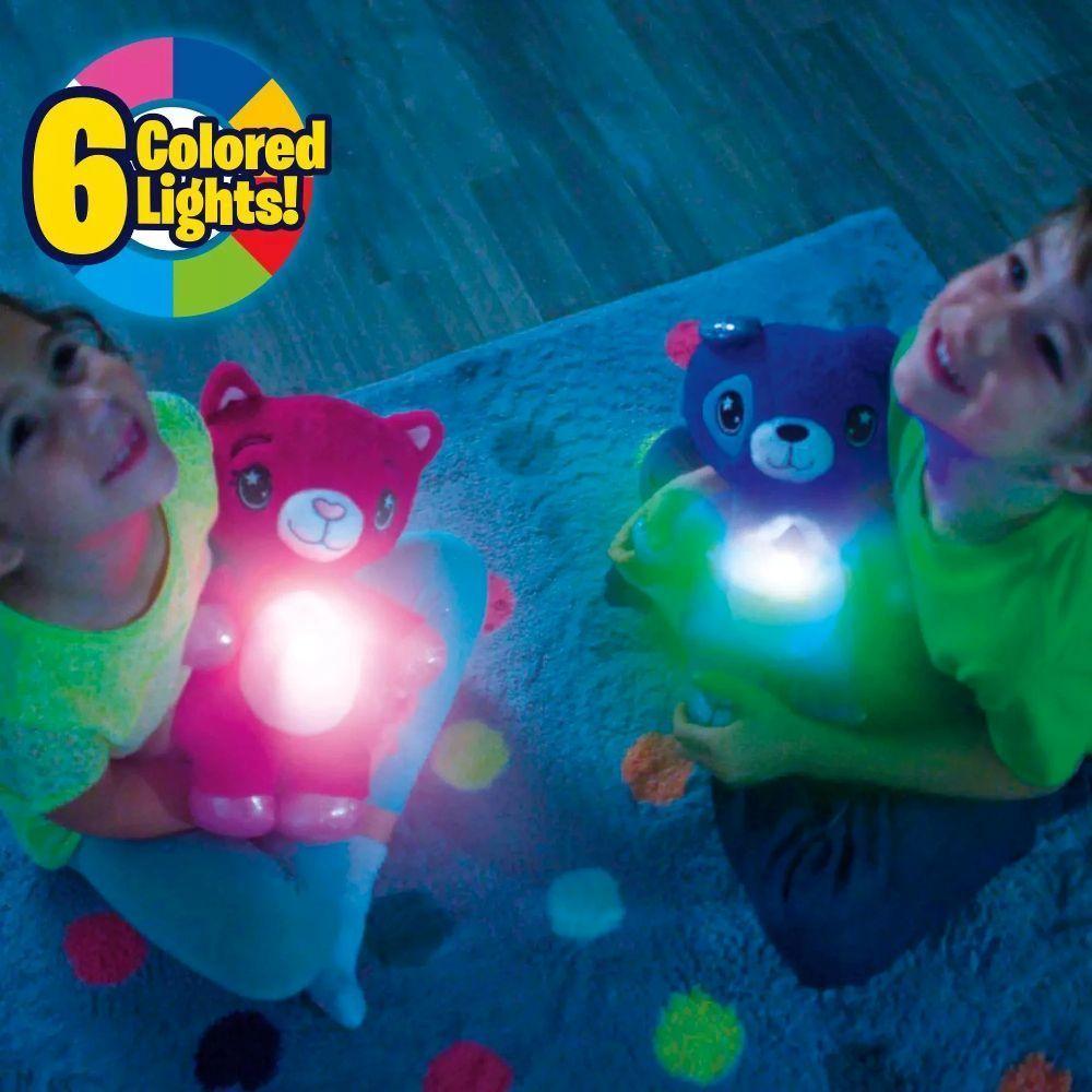 Peluche Proyector Luz Niña Unicornio Lampara Espanta Cuco-6
