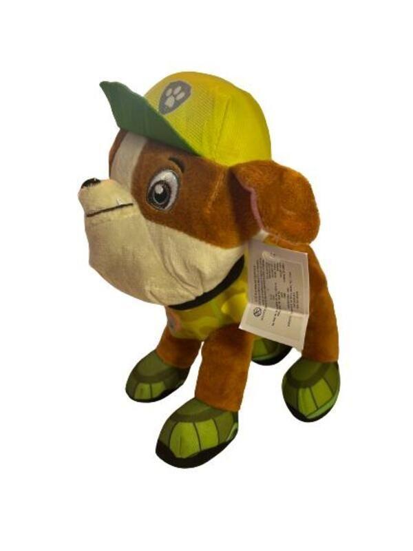 Rubble - Paw Patrol - Patrulla Canina - Mini Peluche 18 Cm-4