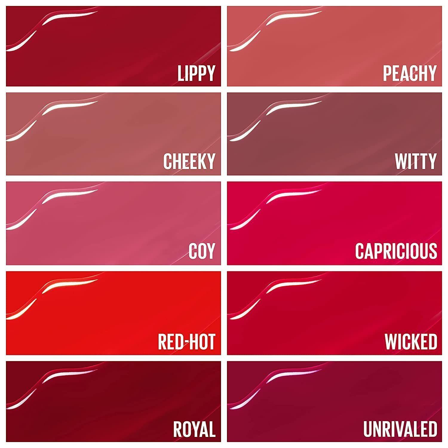 Labial Superstay Vinyl Ink Red-Hot Hasta 16H Maybelline-5