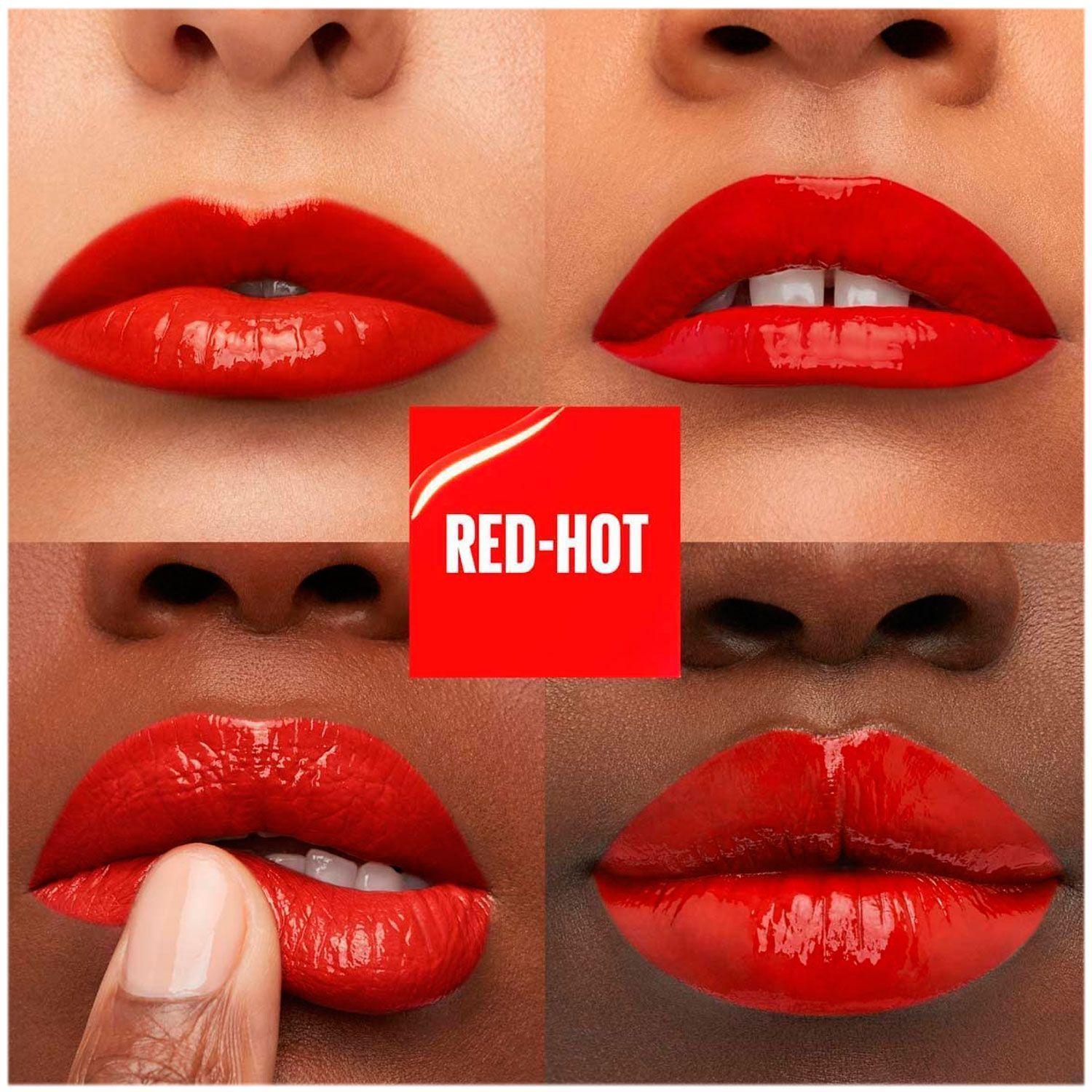 Labial Superstay Vinyl Ink Red-Hot Hasta 16H Maybelline-3
