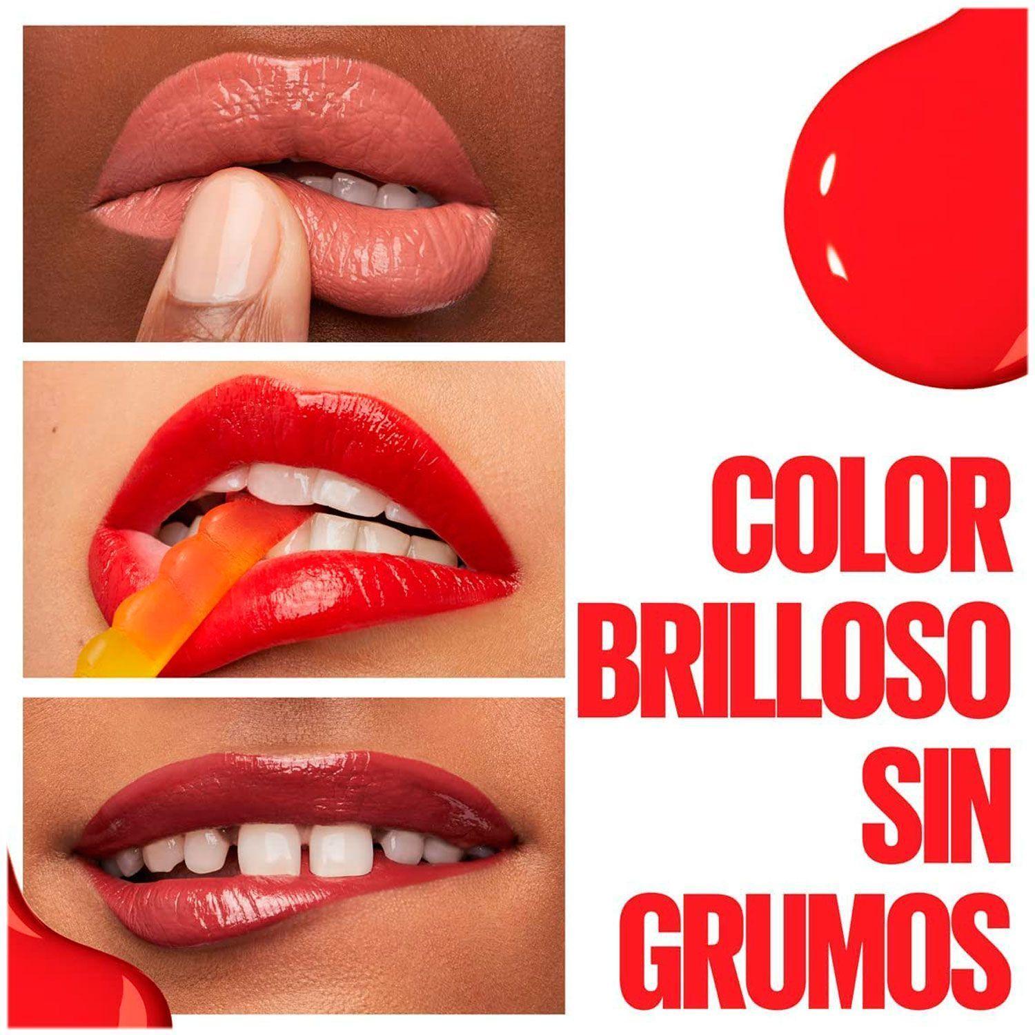 Labial Superstay Vinyl Ink Red-Hot Hasta 16H Maybelline-4