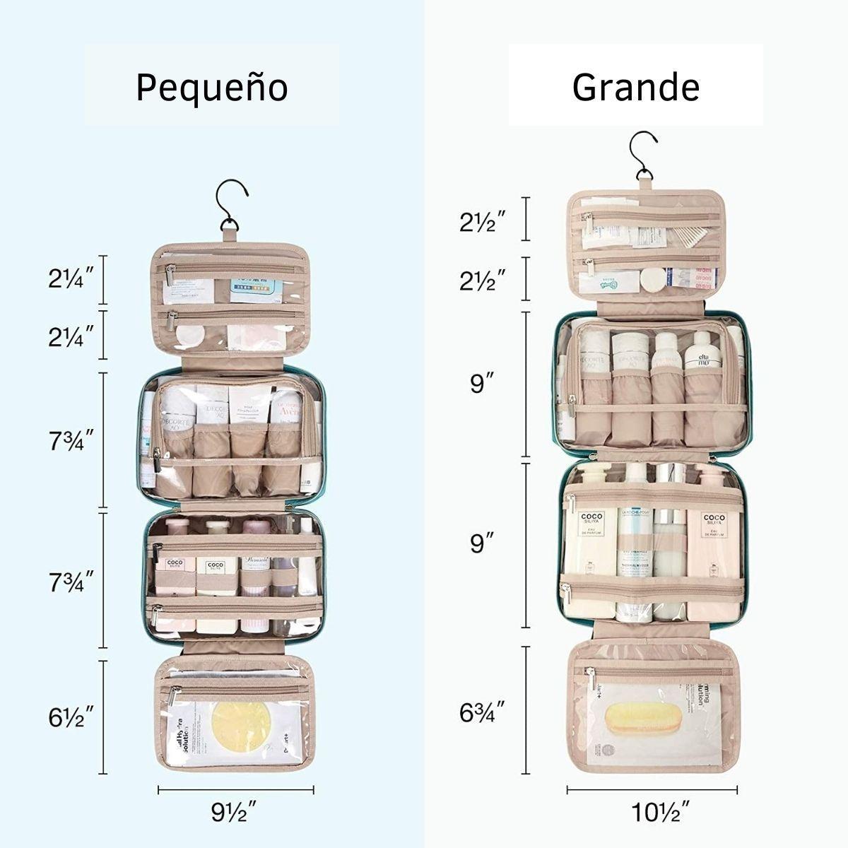 Bagsmart Neceser Colgante Bonchemin Space Saver Pro 4 comp Turquesa-6