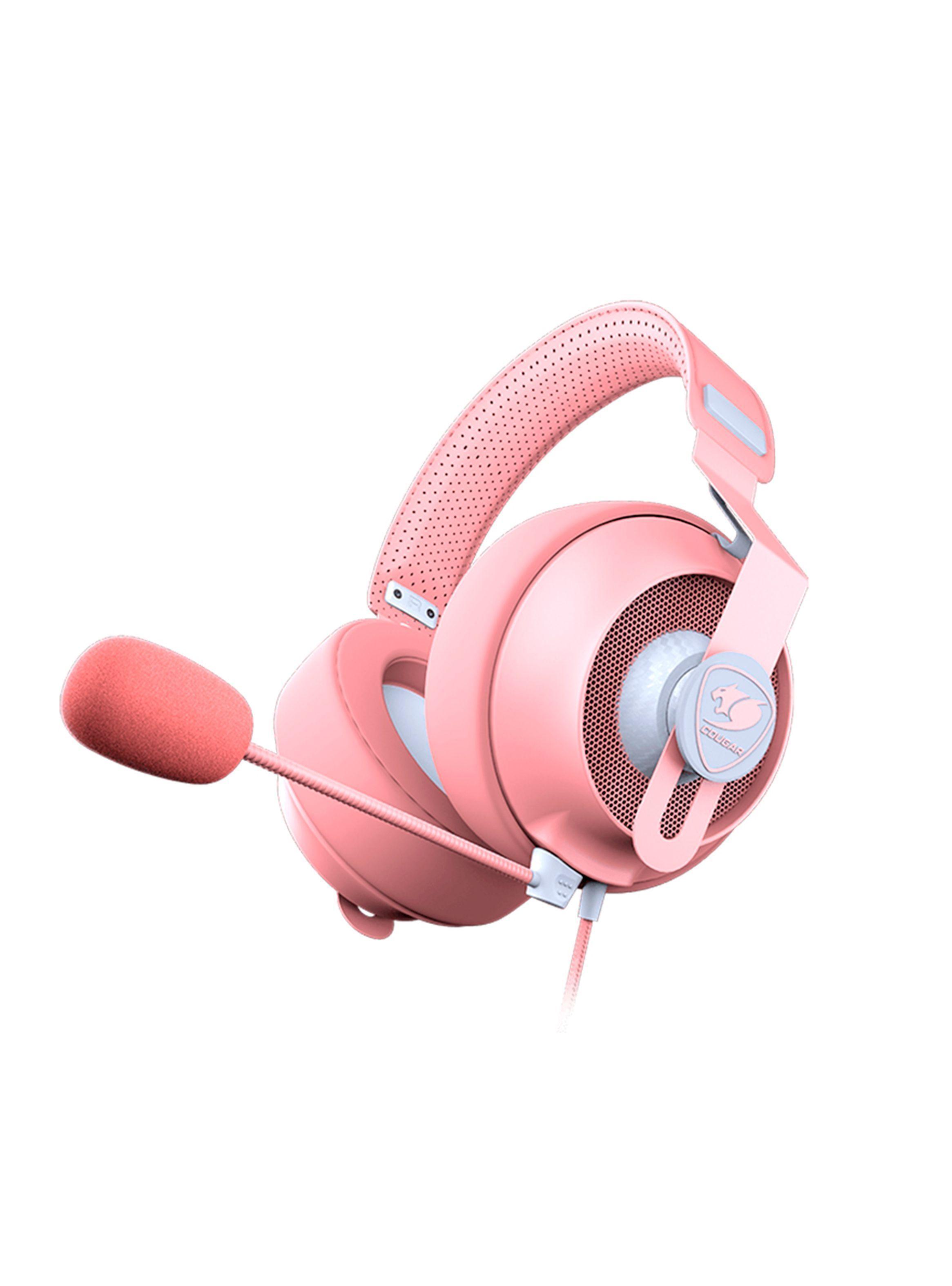 Audifonos  Gamer Cougar Phontum S Pink-0