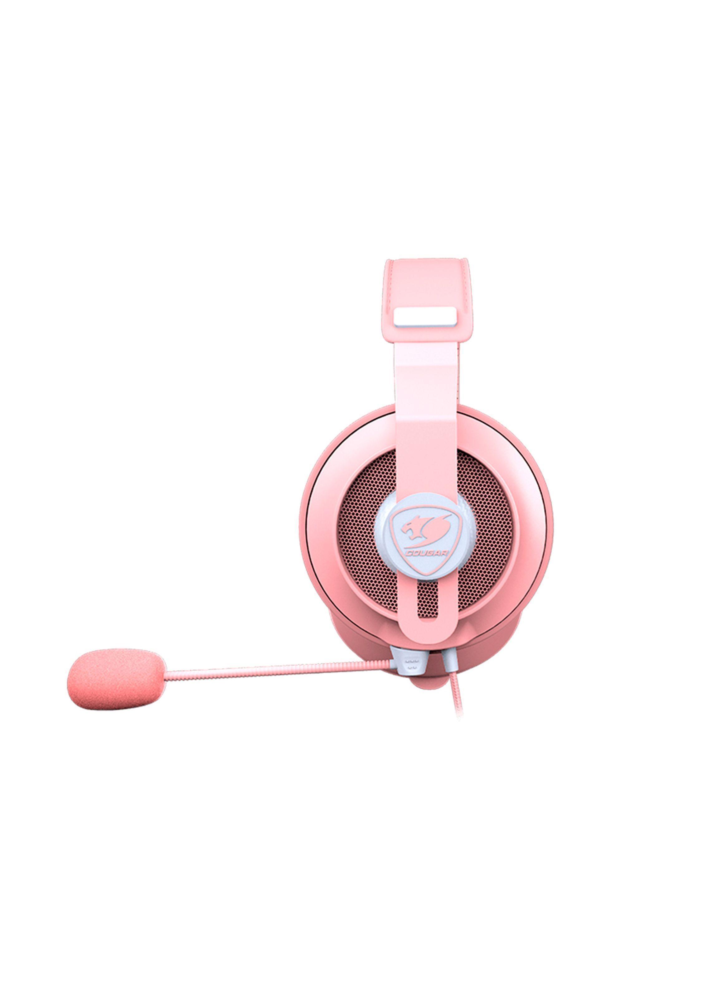 Audifonos  Gamer Cougar Phontum S Pink-1