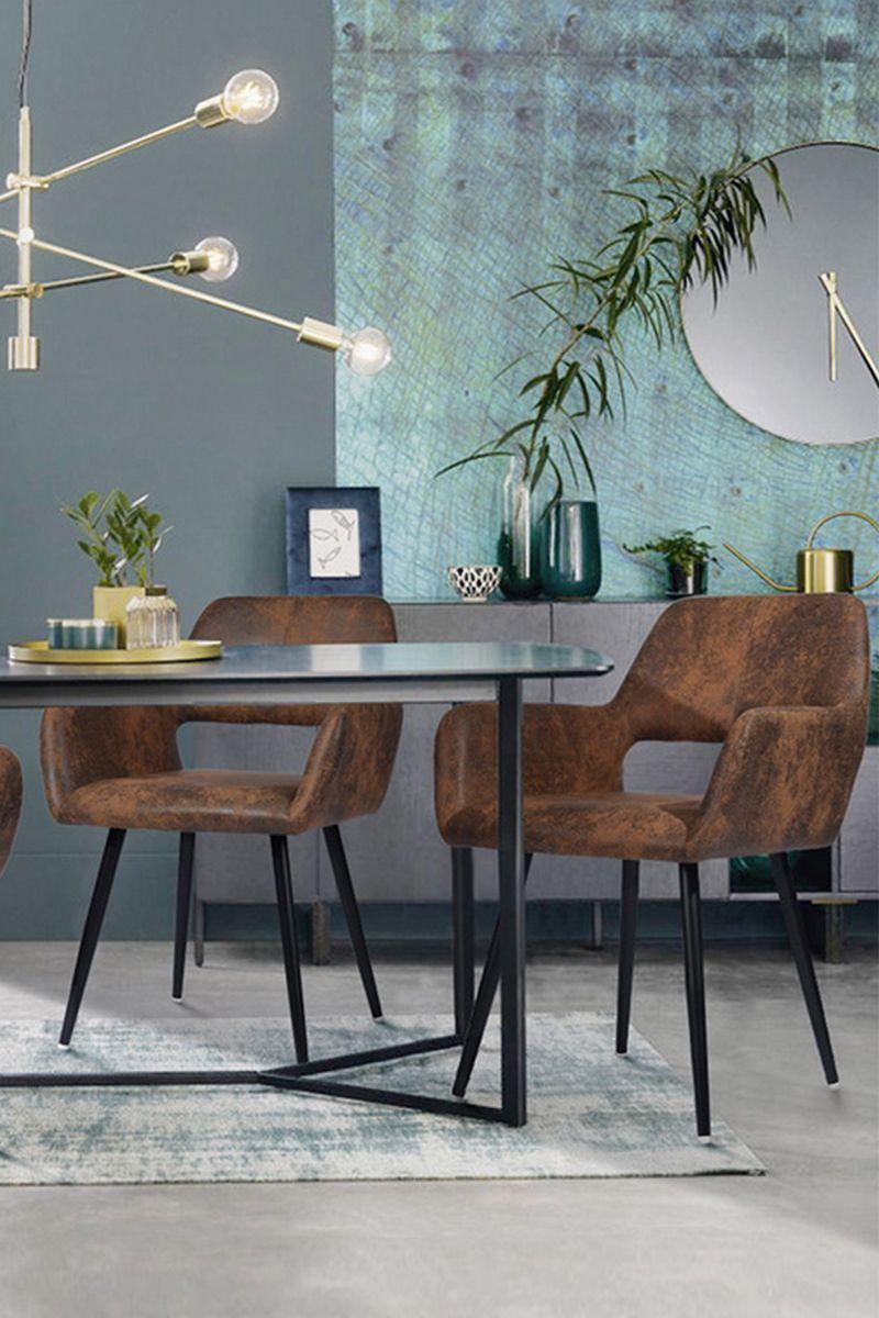 Pack 2 Silla Comedor Cromwell Café-5