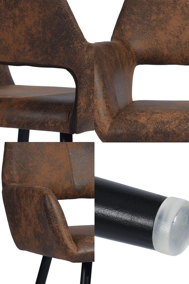 Pack 2 Silla Comedor Cromwell Café-4