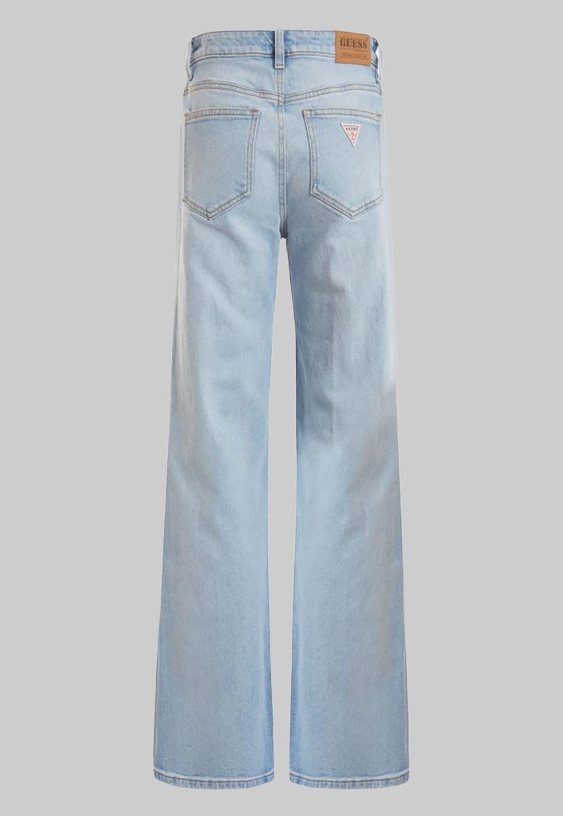 Jeans Guess Go Kit Broadway Wide Leg F7NN CELESTE-1