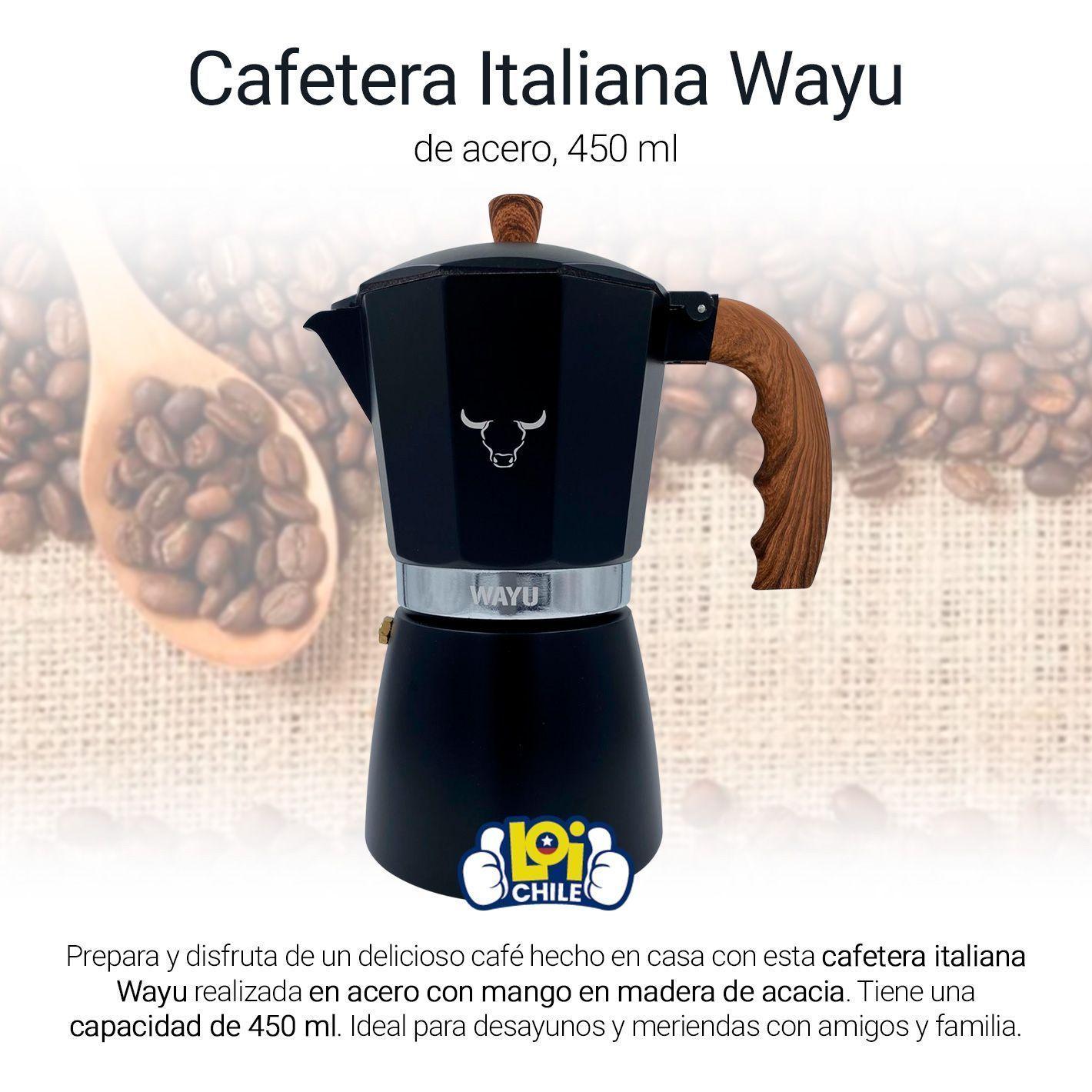 Cafetera Prensa Italiana Espresso Wayu-1