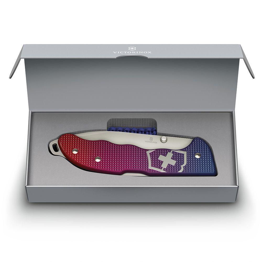 Navaja Evoke Alox azul/rojo Victorinox-4