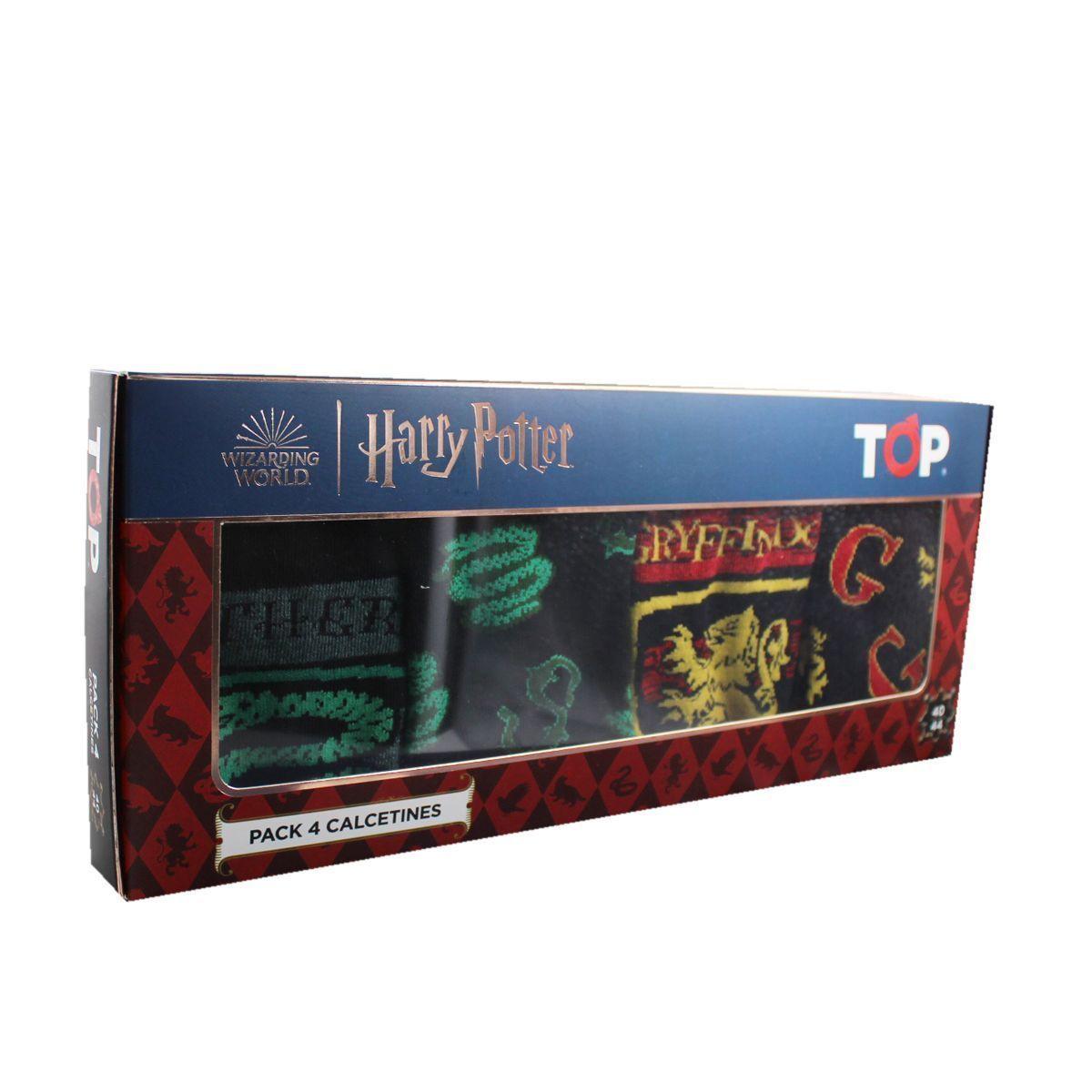 Calcetines Tobilleros Harry Potter Pack 4 C1 Top-0