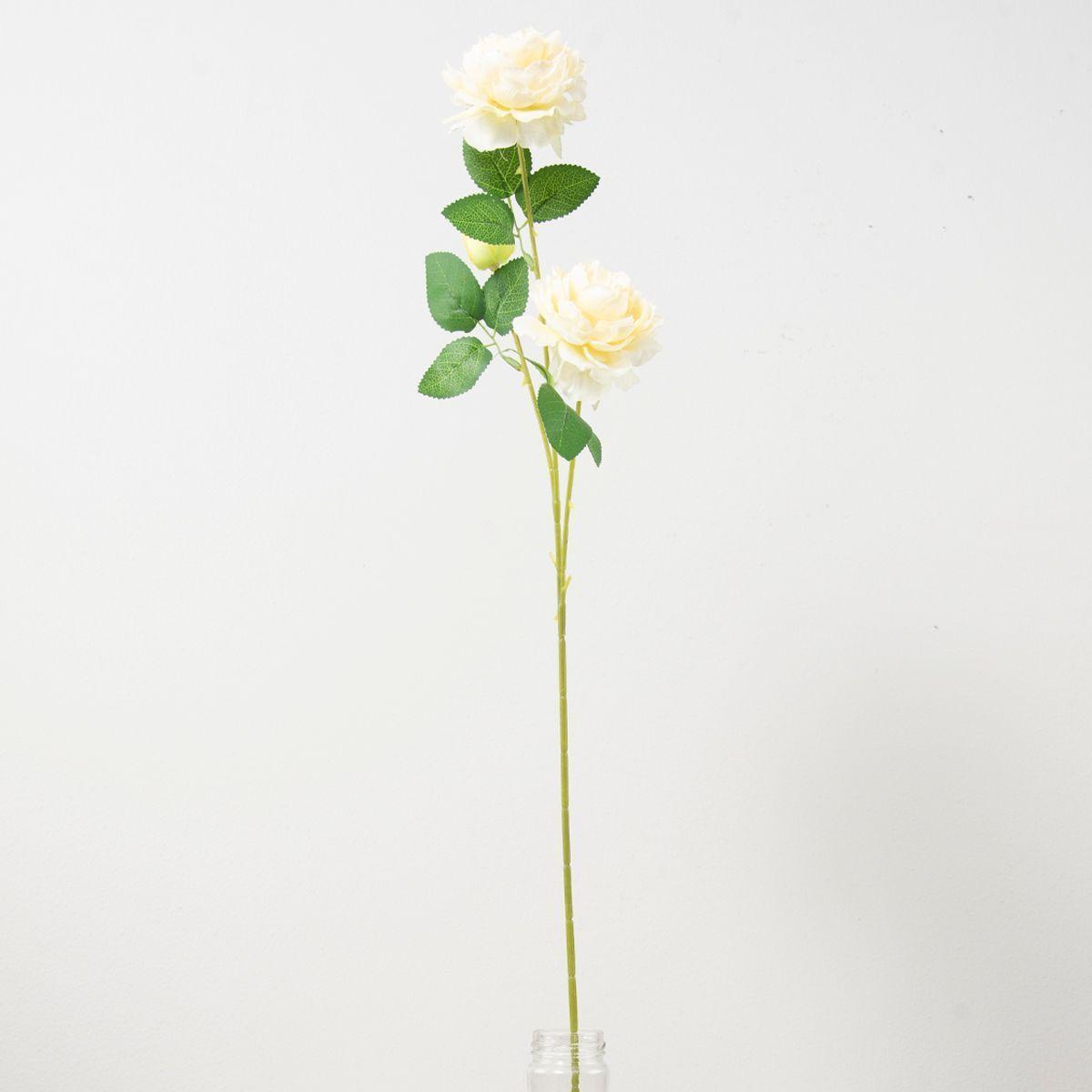 Rosa Artificial Amarilla 66cm-2