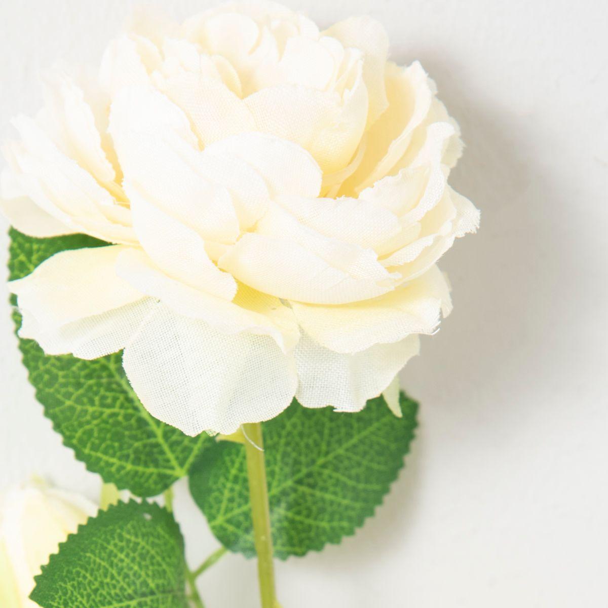 Rosa Artificial Amarilla 66cm-1