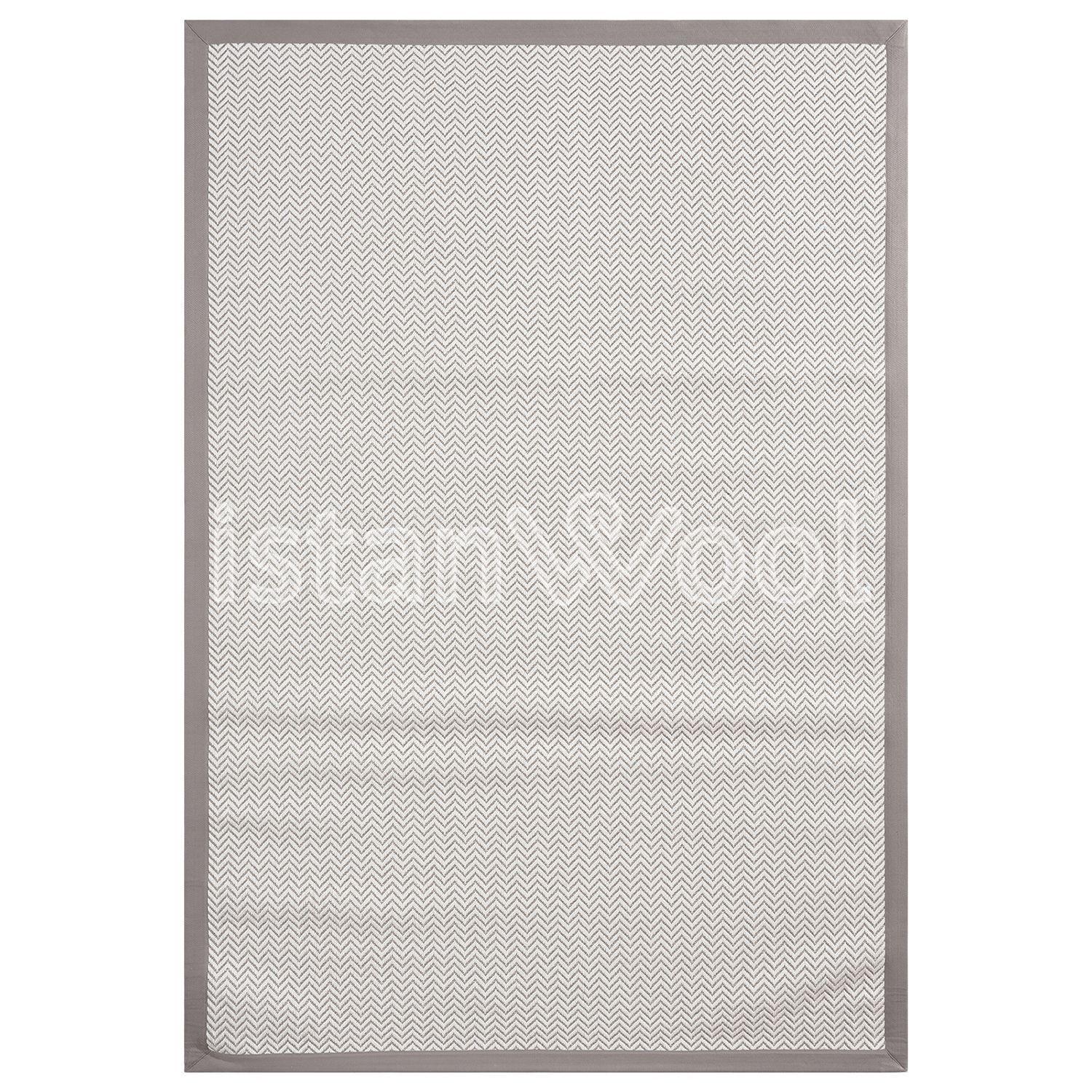 Alfombra Moderna Sisal 200x300 cms. Beige-Café-0