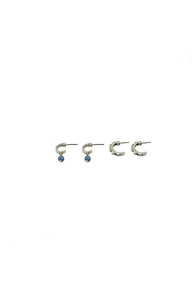 Aros Set Atlantic Plateado Humana-0