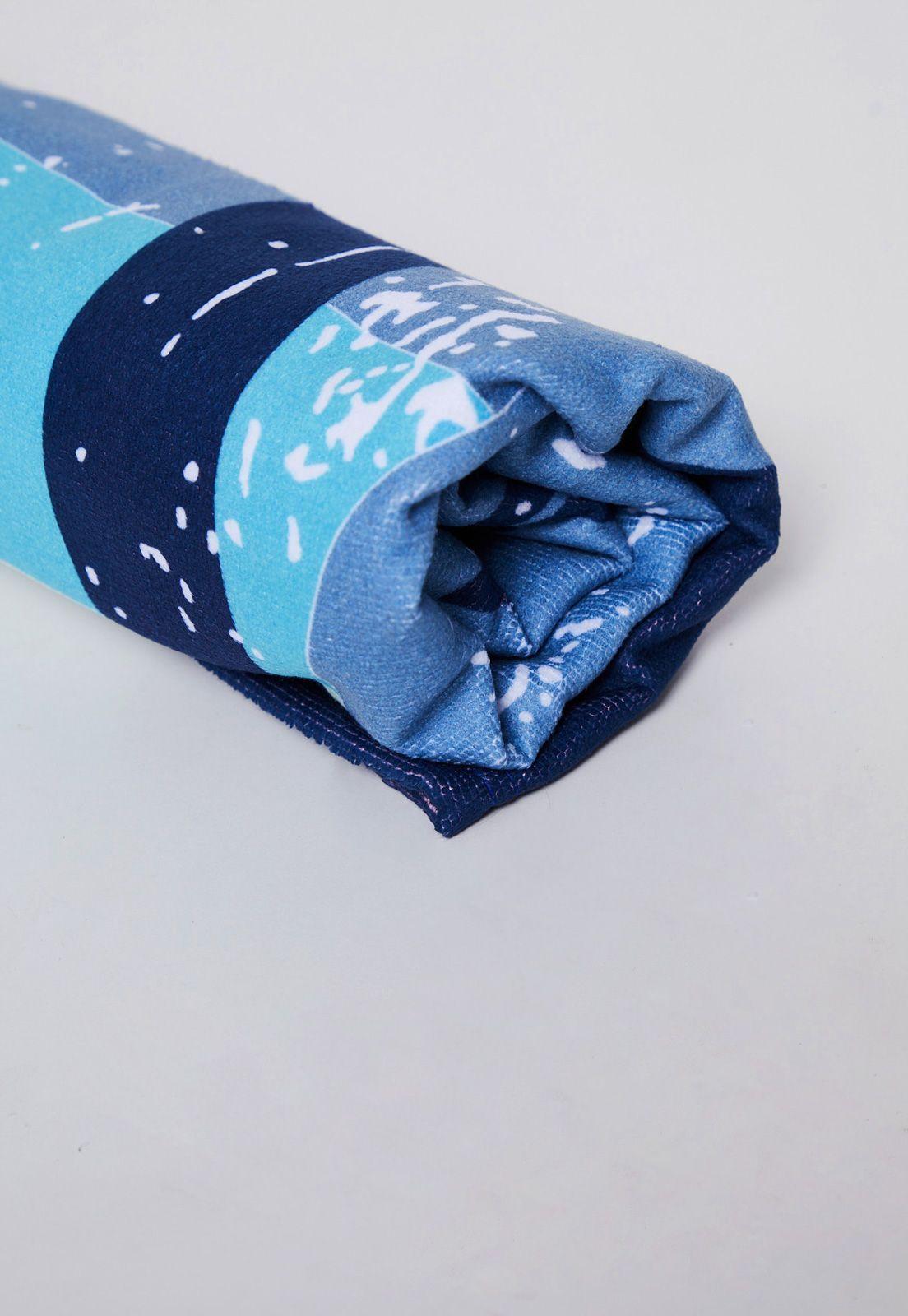 Toalla Playa Palmeras Rojo Family Shop-2