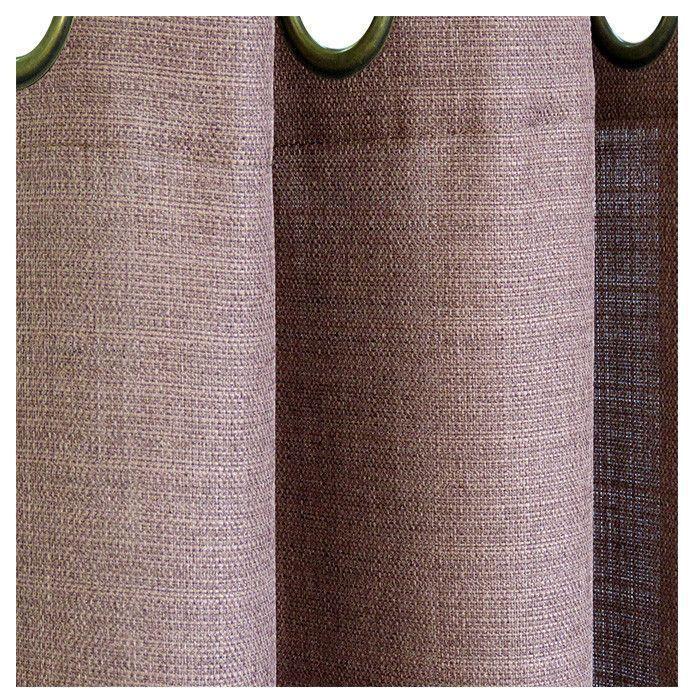 Set de cortinas 8 piezas (2 paños + 2 velos + 4 amarres) Chocolate-2