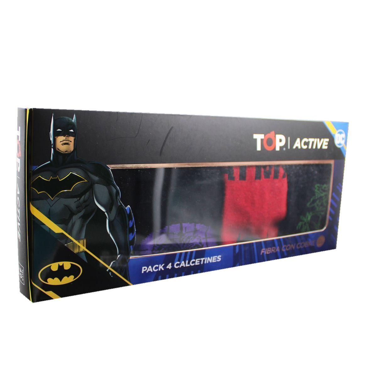 Calcetines Deportivo Tobilleros Cobre Dc Pack 4 C1 Top-0