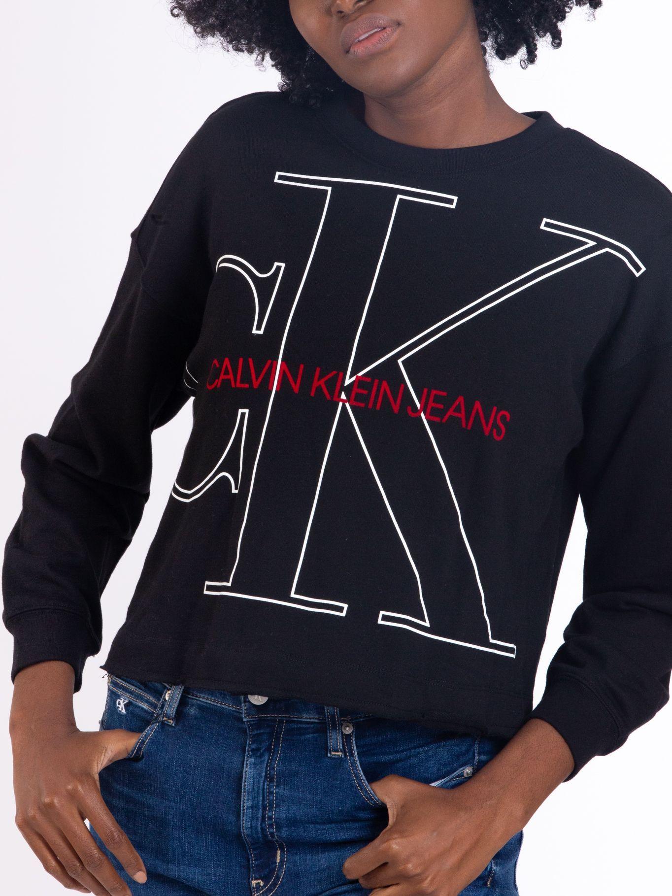 Polerón CK Graphic Negro Calvin Klein-2