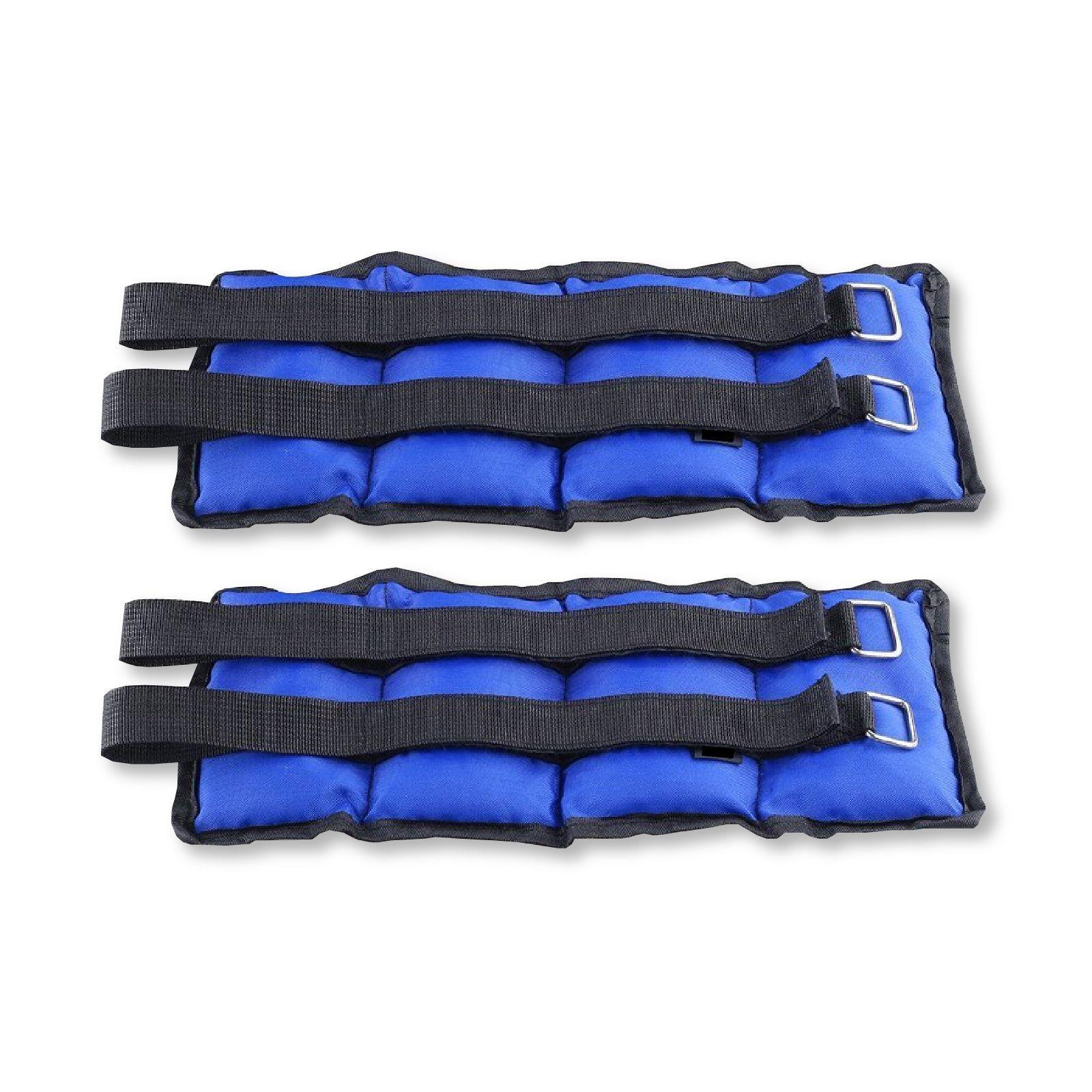 Par Tobilleras Peso Ajustable Ejercicio 2,5 Kg - Total 5kg-0