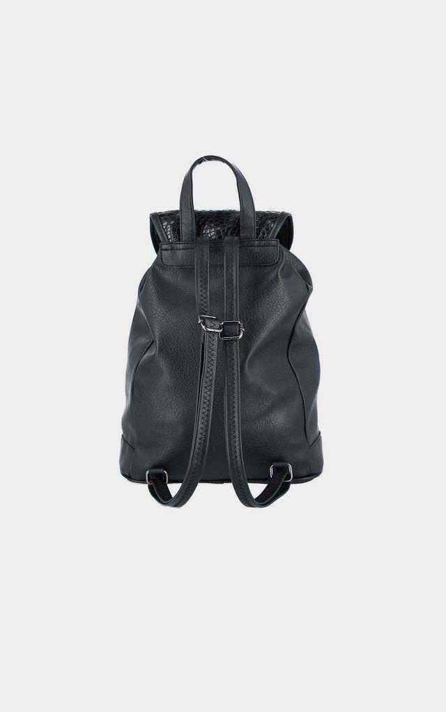 Mochila Buckle Negra Humana-1