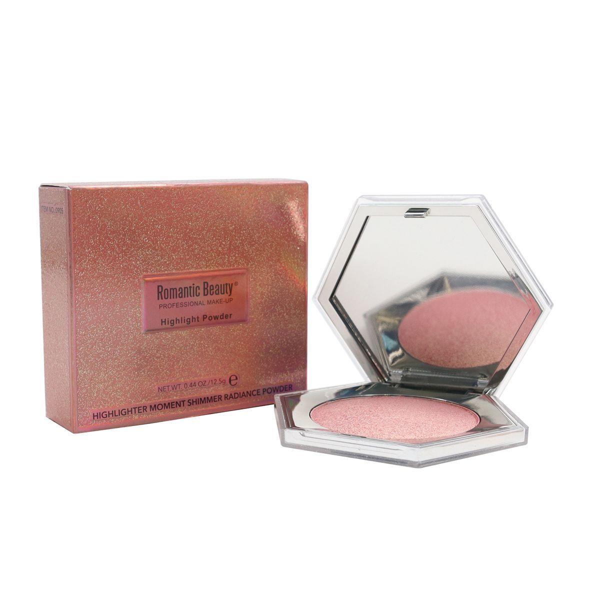 Kit maquillaje Iluminador en polvo y sombras-3