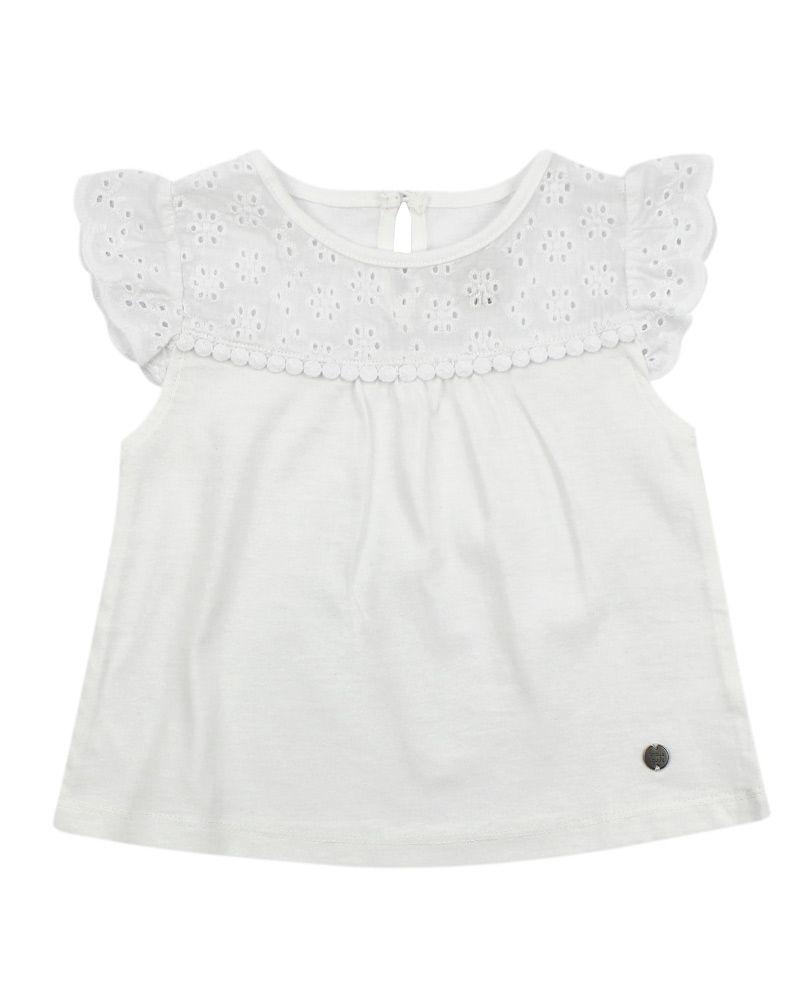 Polera Bb Niña Broderie #Denimlife Ficcus-0