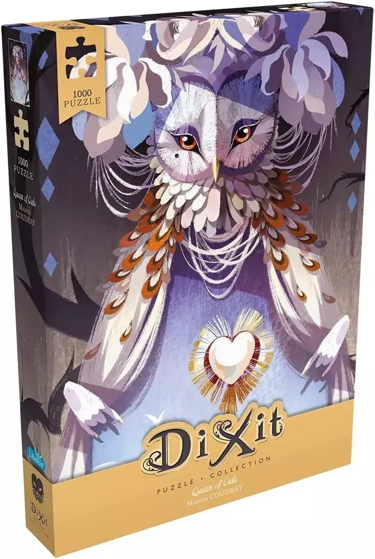 Dixit - Puzzle Rompecabezas 1000 Pzs Queen Of Owls / Diverti-0