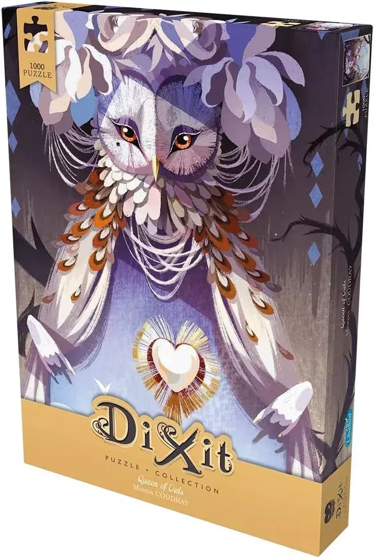Dixit - Puzzle Rompecabezas 1000 Pzs Queen Of Owls / Diverti-2