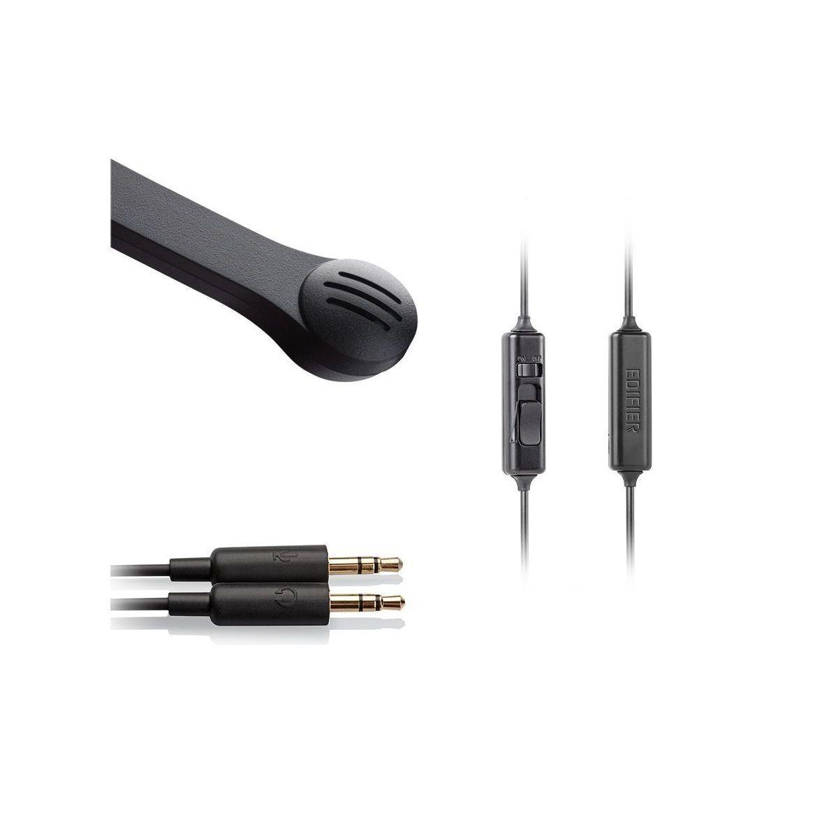 Audífonos Edifier K800 - Micrófono (plug Doble )-3