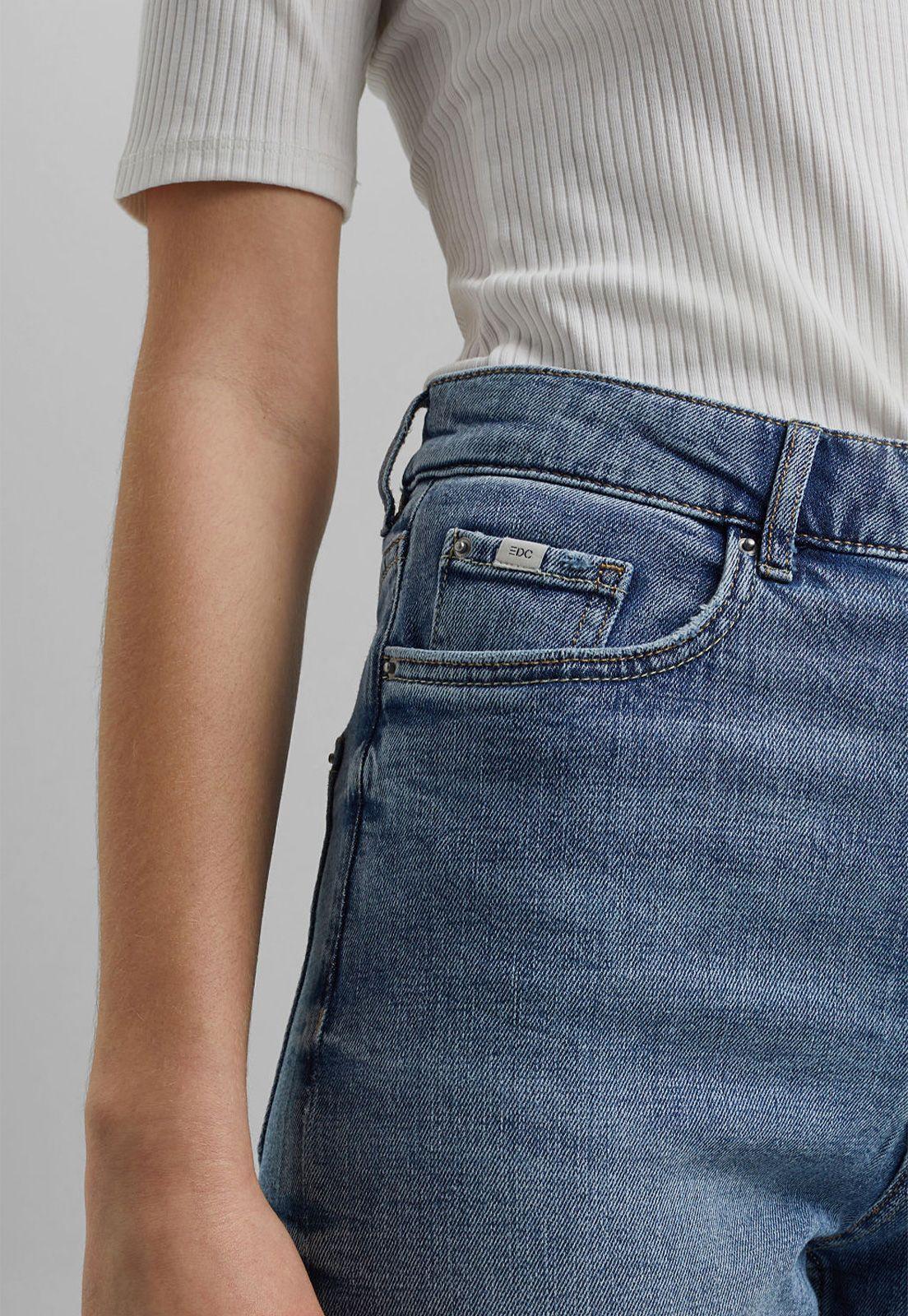Jeans Mujer Straight High Rise Esprit-2