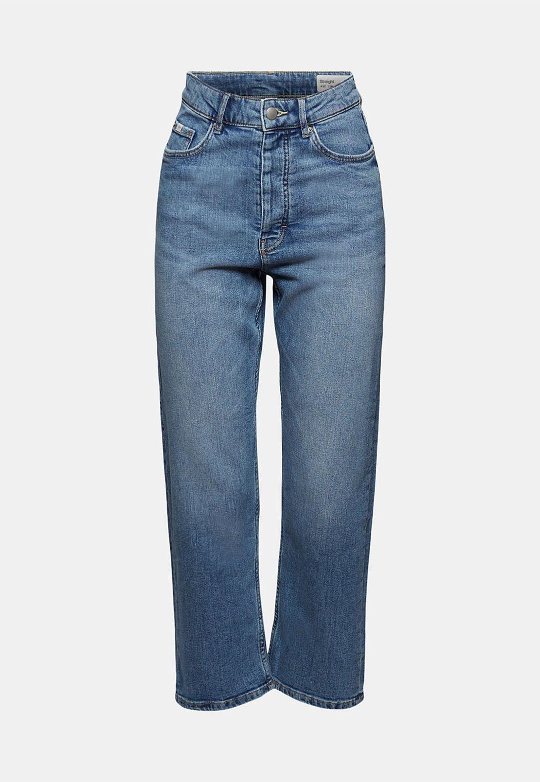 Jeans Mujer Straight High Rise Esprit-3