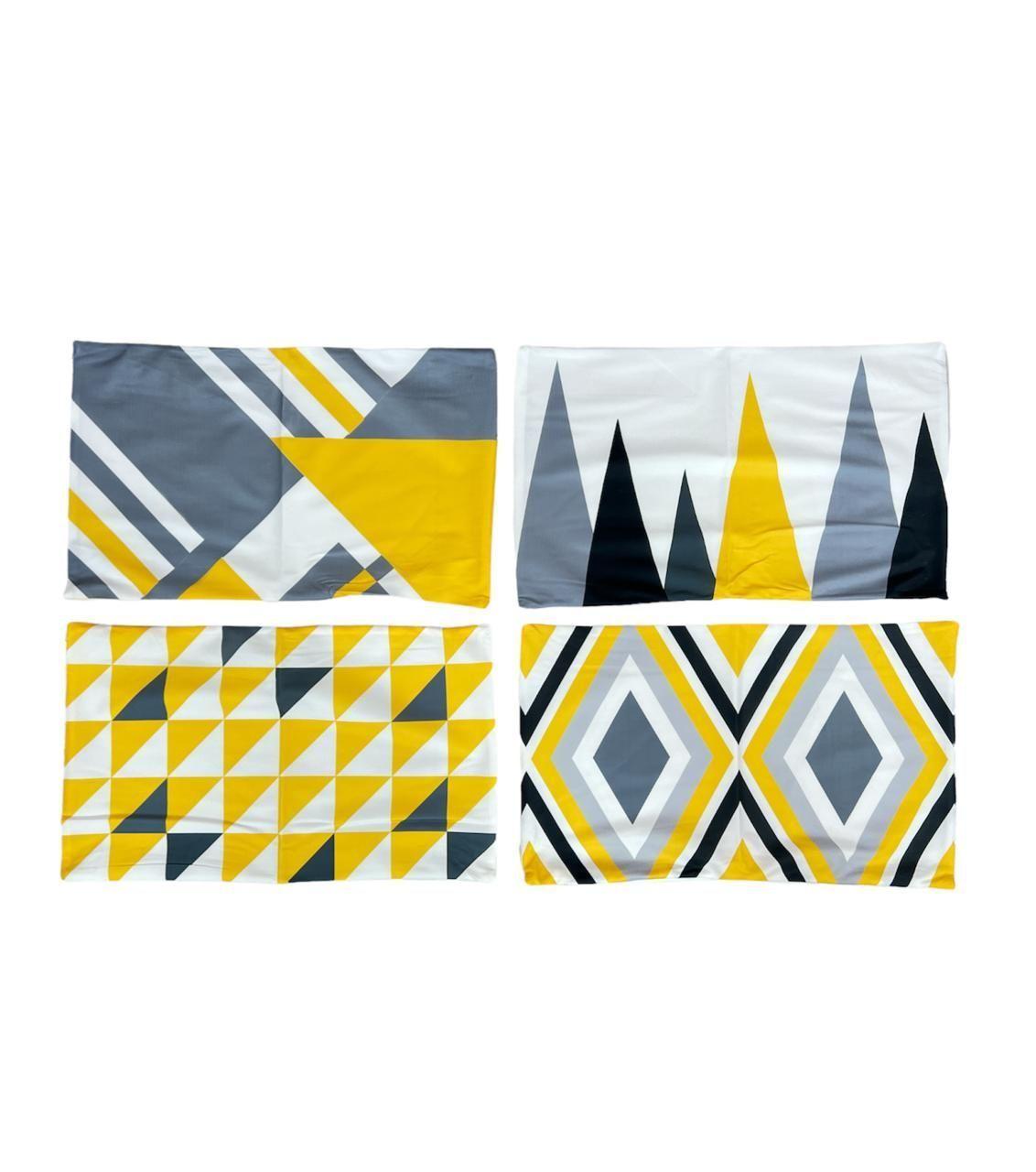 Set 4 Fundas De Cojines Con Diseños 43 X  50cm-0