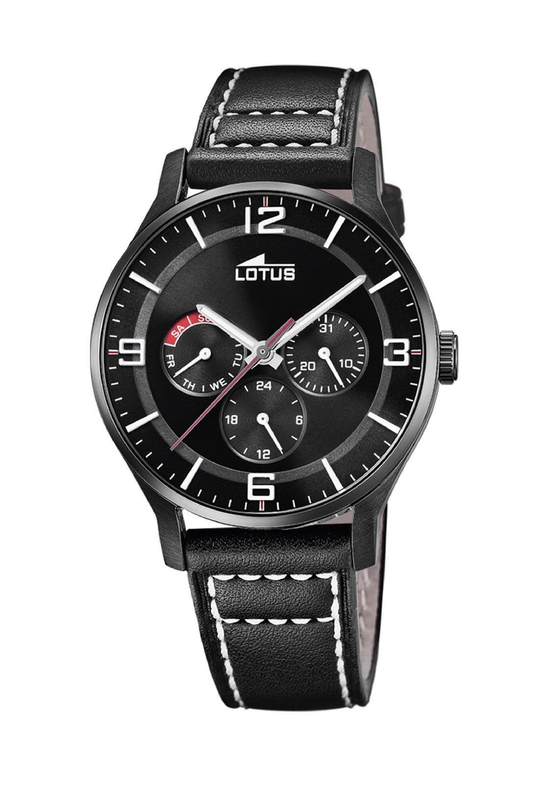 Reloj 18834/2 Lotus Negro Hombre Multifuncion-0