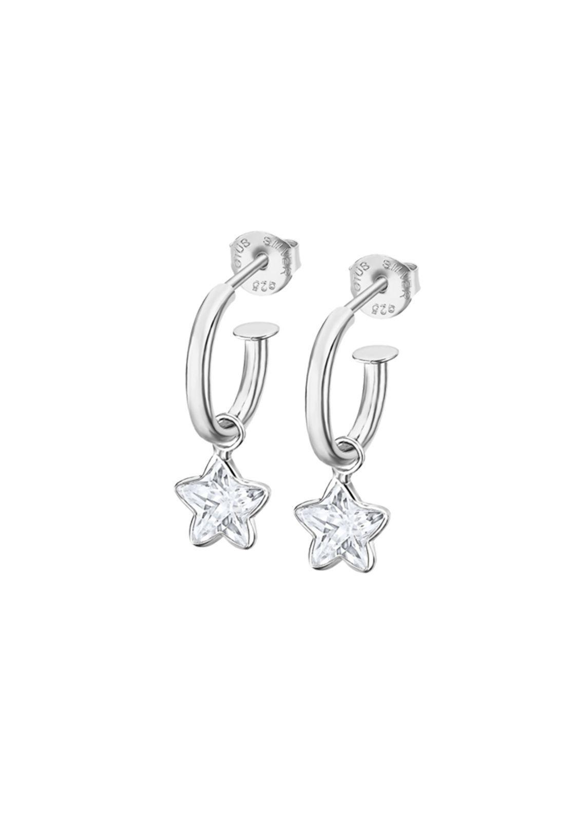 Aros Plata LP3191-4/1 Lotus Silver Mujer Trendy-0