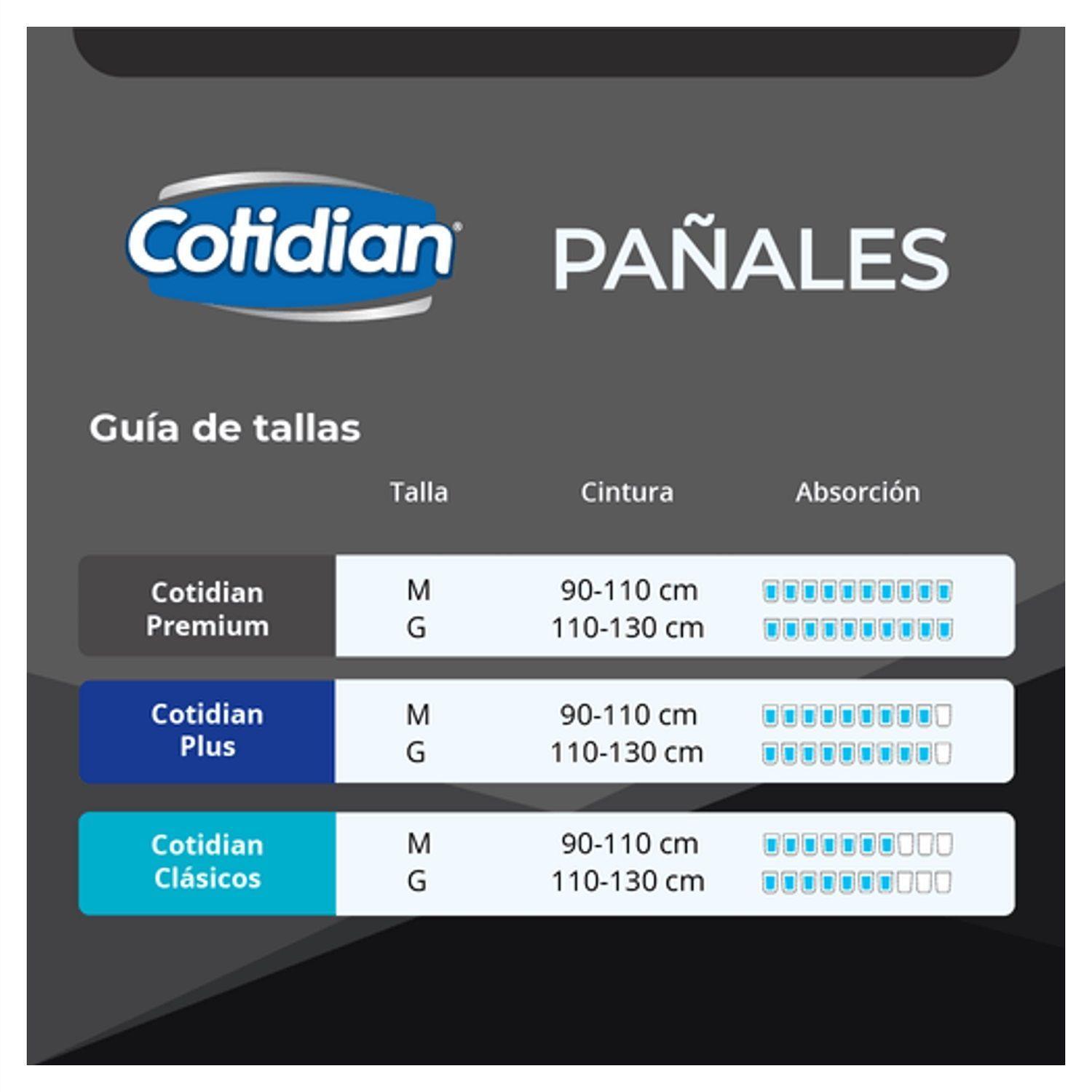 Pañales Adultos Cotidian Premium x 20 G-1