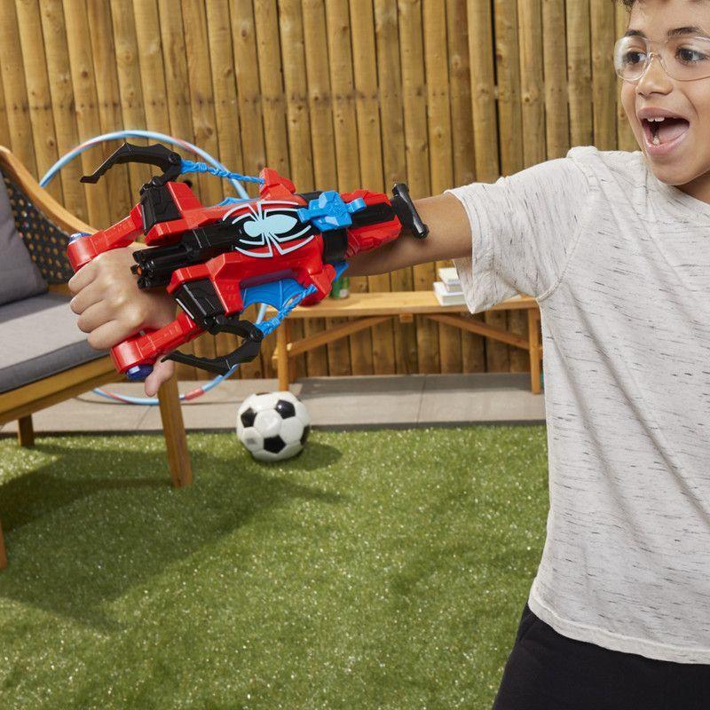 Lanzador Nerf Spider-Man dardos y agua-4