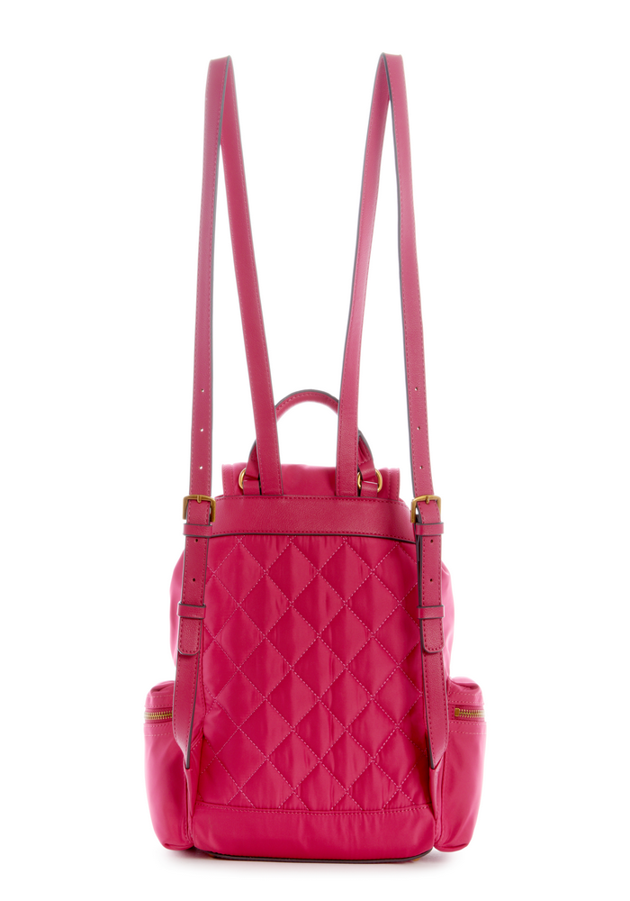 Mochila Eco Gemma Backpack Mag Rosado Guess-2