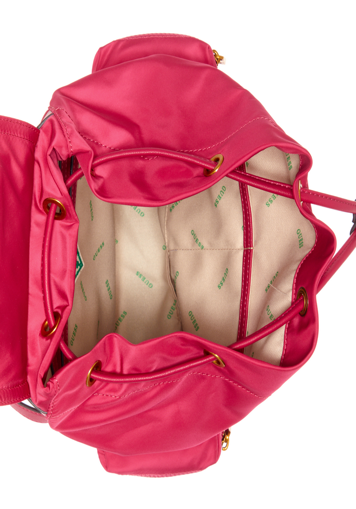 Mochila Eco Gemma Backpack Mag Rosado Guess-3