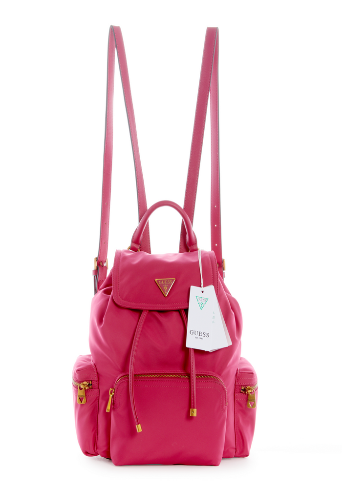 Mochila Eco Gemma Backpack Mag Rosado Guess-0