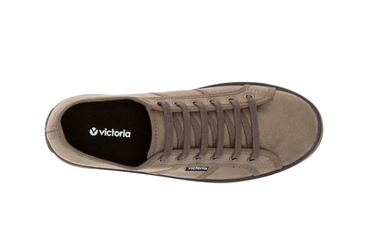 Zapatilla Victoria Barcelona Doble Antelina Vison-2