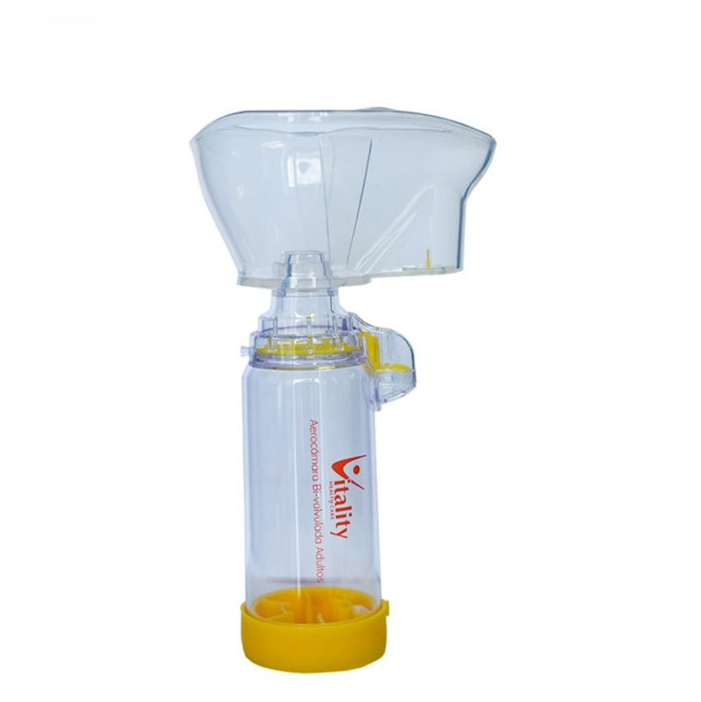 Aerocámara Doble Válvula con Mascarilla Adulto-1