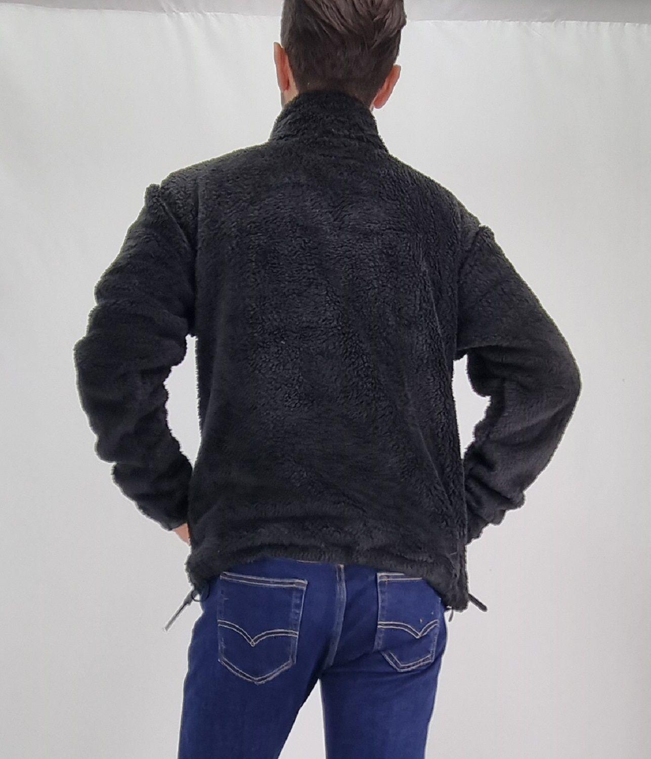 Poleron sherpa broches negro-3