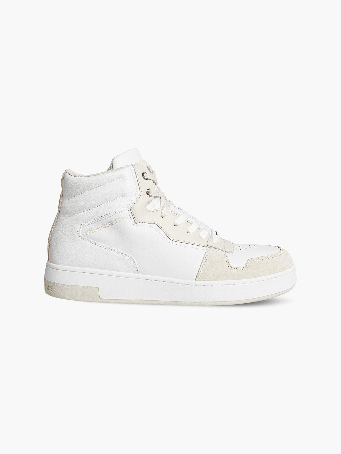 Zapatilla Urbana Cupsole Basket Blanco Calvin Klein-4