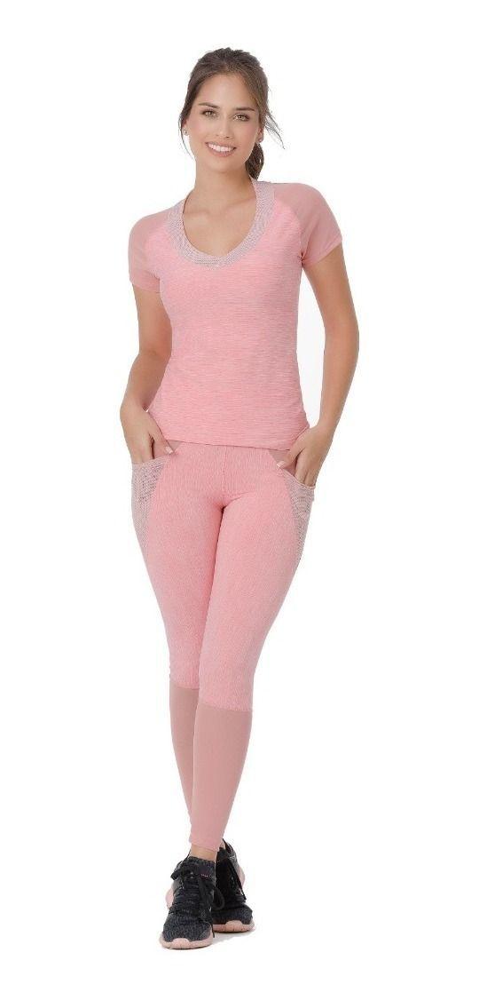 Deportivo Dos Piezas Rosado    Adriana Arango 307-0