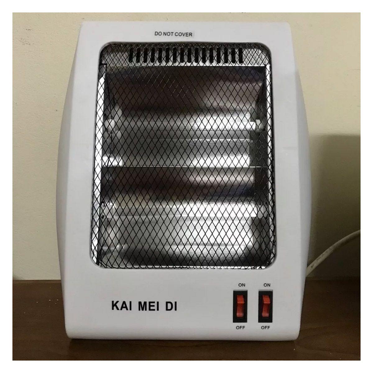 Estufa Calefactor Cuarzo Halogeno 2 Niveles 800w-3