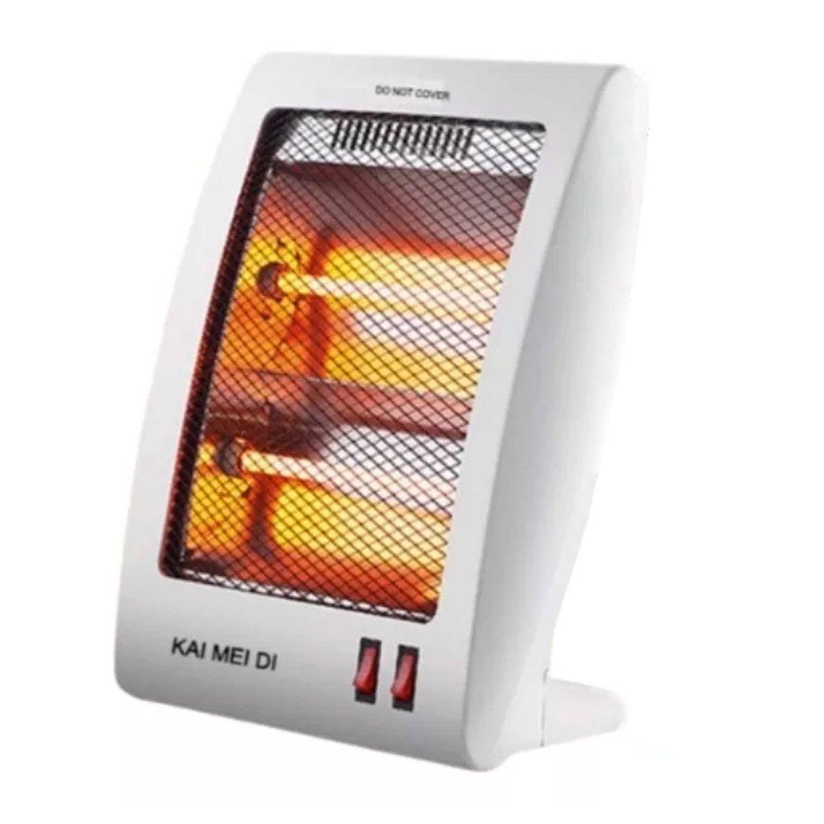 Estufa Calefactor Cuarzo Halogeno 2 Niveles 800w-0
